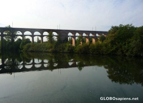 Postcard Enz Valley Viaduct -