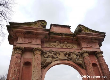 Postcard Red sandstone -