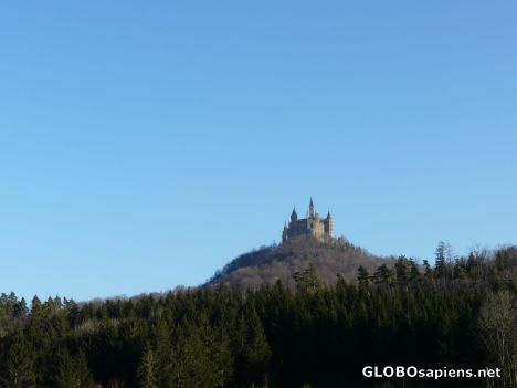 Postcard Hohenzollern castle
