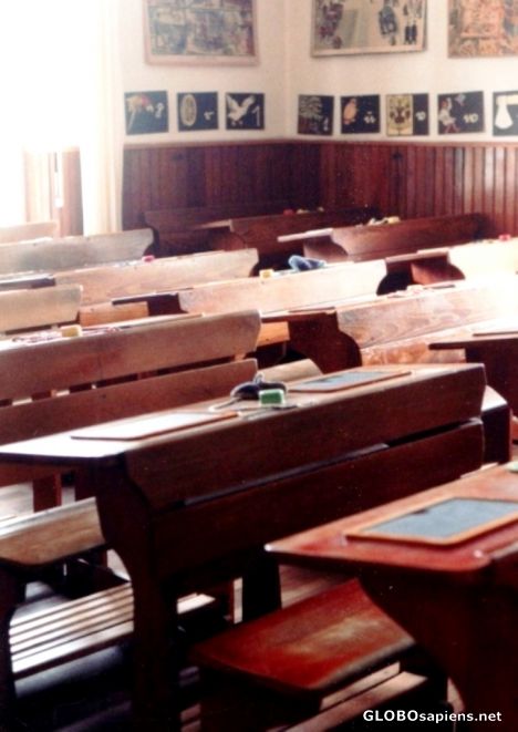 Postcard Another old classroom