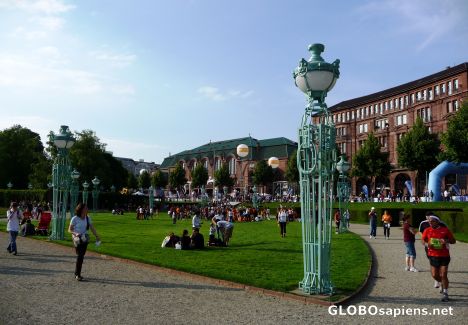 Postcard Preparation for the City Marathon -