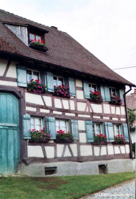 Postcard House of Hermann Hesse