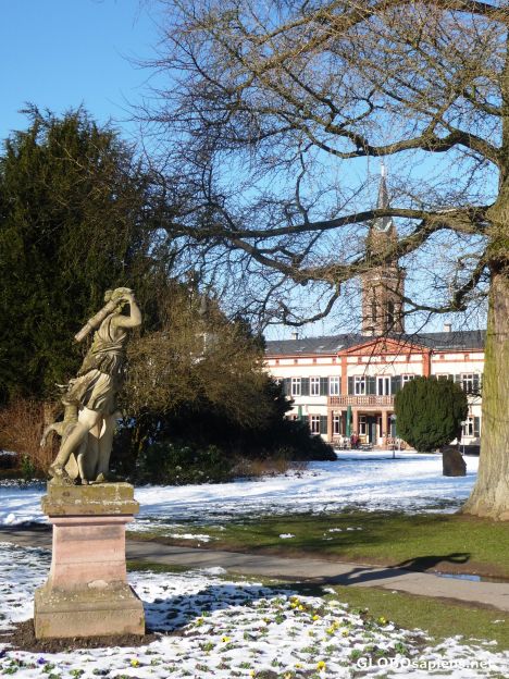 Postcard Palace garden