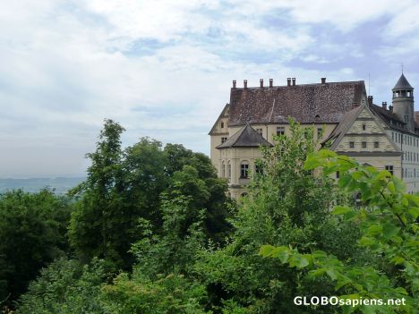 Postcard Heiligenberg castle
