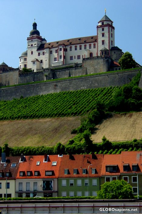 Postcard Fortress Marienberg