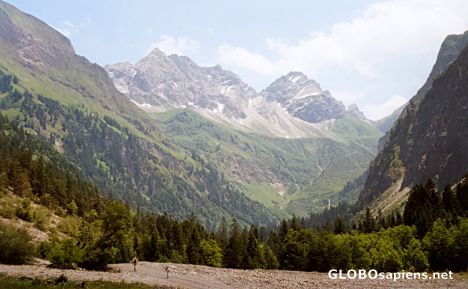 Postcard A summer hike