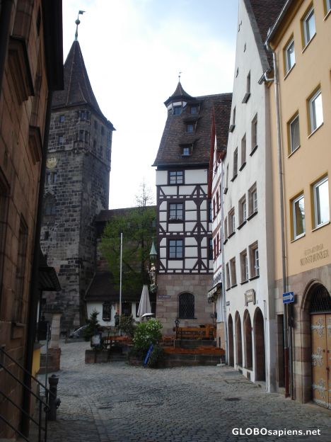Postcard Another view of the old town