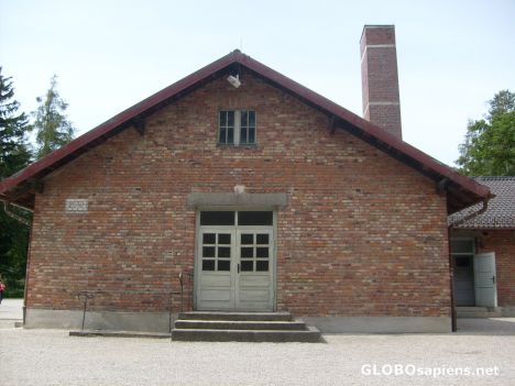 Postcard KZ-Crematorium