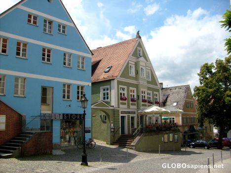 Postcard Old Town: Houses