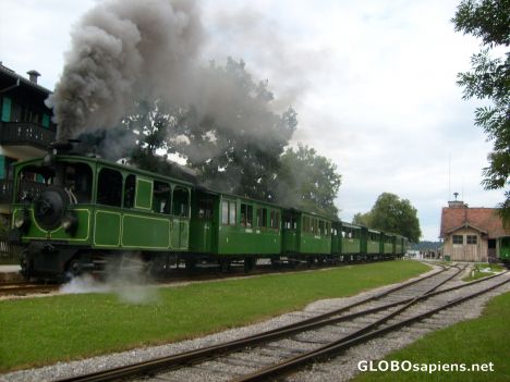 Postcard Tourist Train