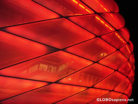 Postcard Football stadium Allianz-Arena