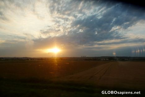 Postcard A train with a view 2
