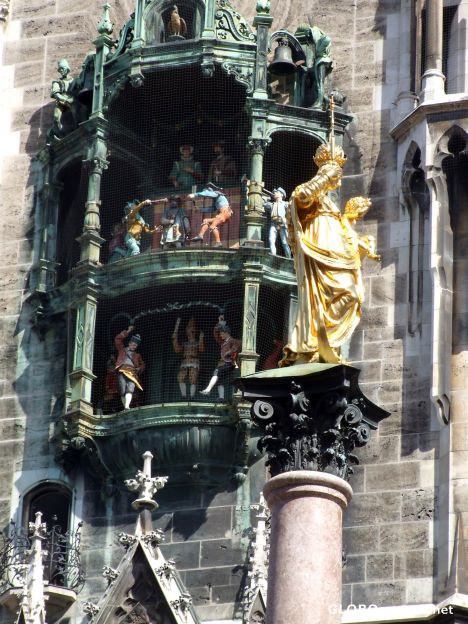 Postcard Glockenspiel