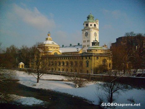 Postcard Müllersches Volksbad