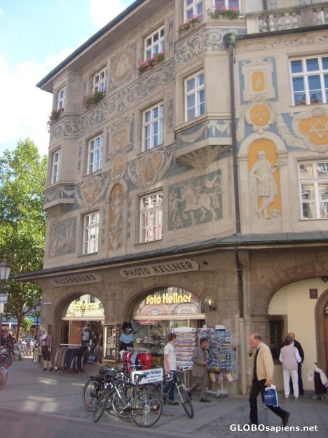 Postcard Rindermarkt No.10