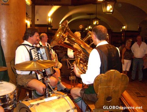 Postcard Hofbräuhaus Band