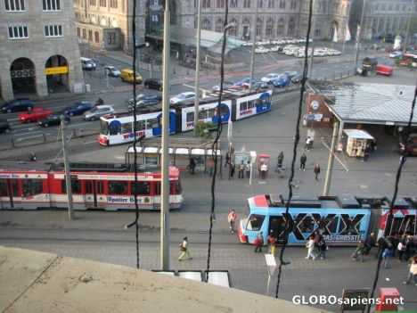 Postcard Tram Central