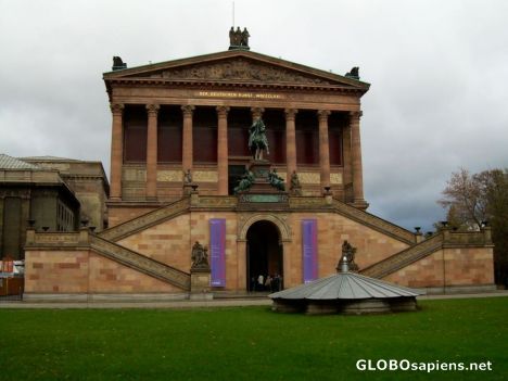 Postcard Alte Nationalgalerie