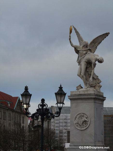 Postcard The angel
