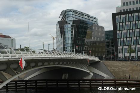 Postcard Hauptbahnhof area, Berlin.