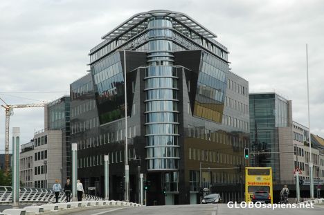 Postcard Hauptbahnhof area, Berlin.