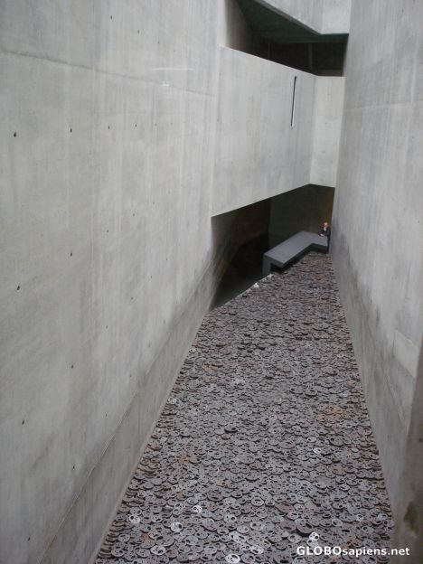 Postcard In the Jewish Museum (by Daniel Libeskind)