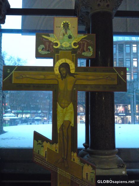 Postcard Inside Gedaechtniskirche