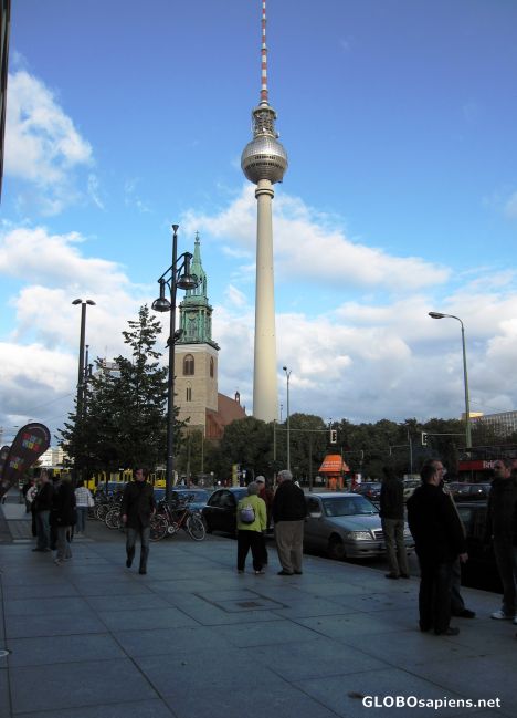Postcard TV Tower Berlin
