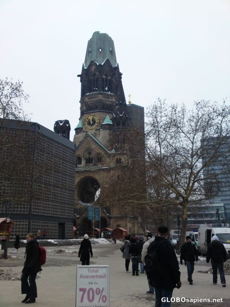 Postcard Gedächtniskirche 2