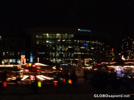Postcard Berlin Christmas atmosphere