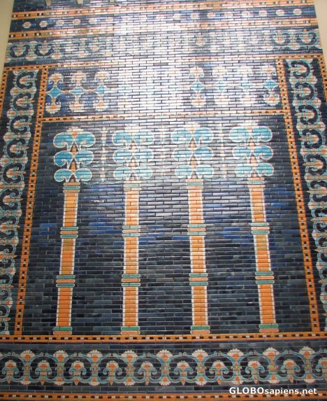 Postcard Pergamon Museum - Ishtar Gate