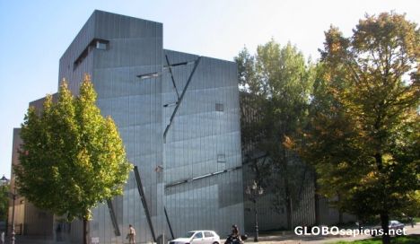 Postcard Jewish Museum - Exterior