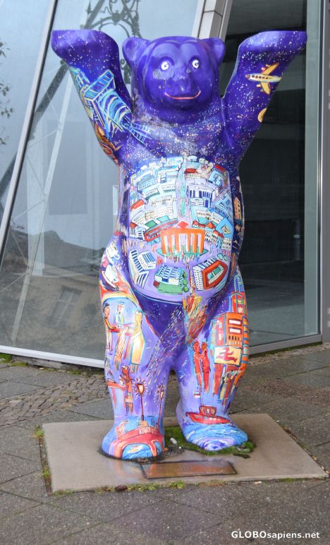 Postcard Berlin Bear