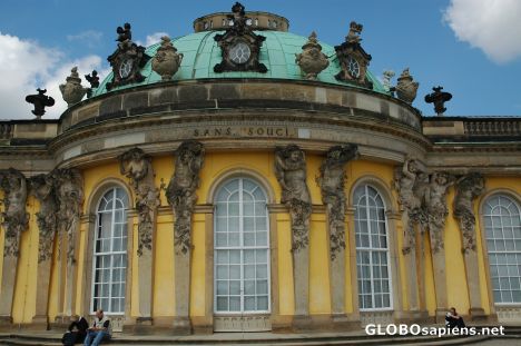 Postcard Potsdam, Germany.