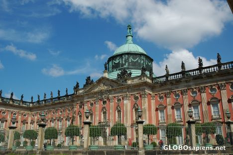 Postcard The Sanssouci Park, Potsdam.