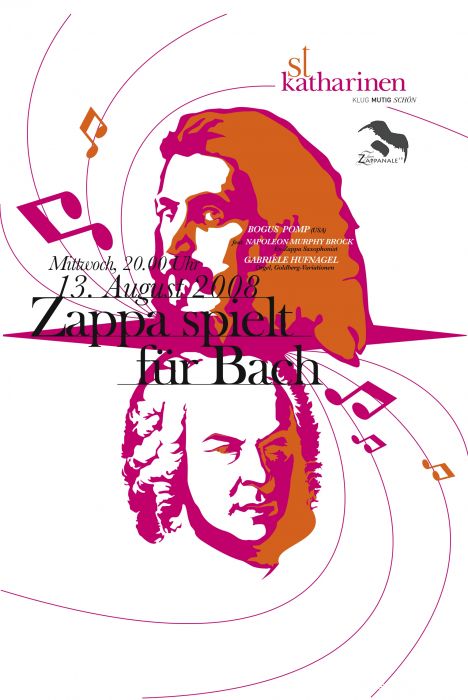 Postcard concert poster