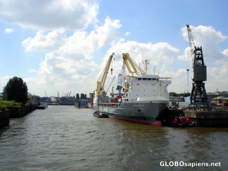 Postcard In the port 2