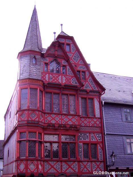 Postcard Red house