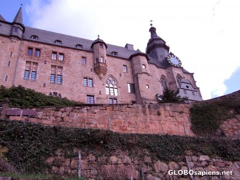 Postcard The castle