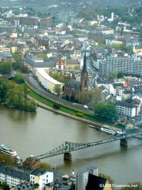 Postcard Eiserner Steg