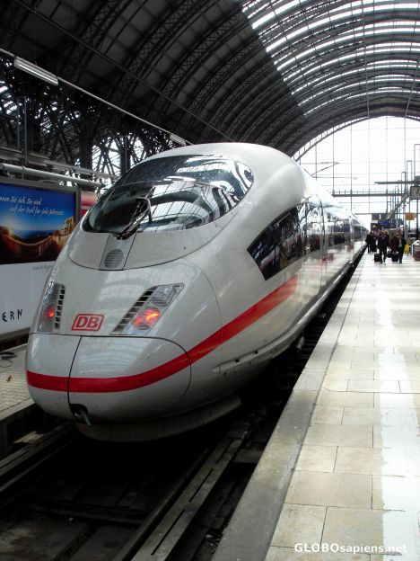 Postcard ICE-Train