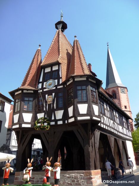 Postcard Historical Town Hall