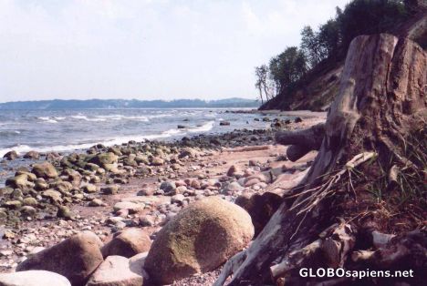 Postcard Natural beach