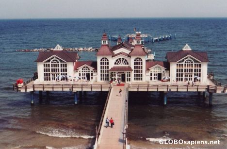 Postcard Die Seebrücke (the pier) 1 -