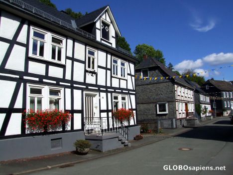 Postcard Houses in Teichstrasse