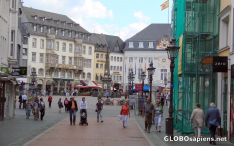 Postcard Radhus Platz