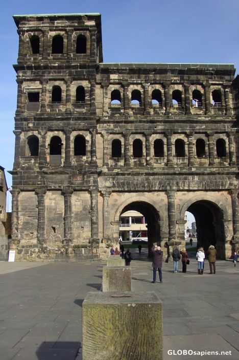 Postcard Porta Nigra - Back