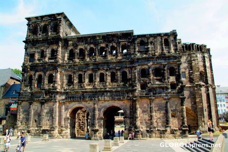 Postcard Trier - the oldest town in Germany