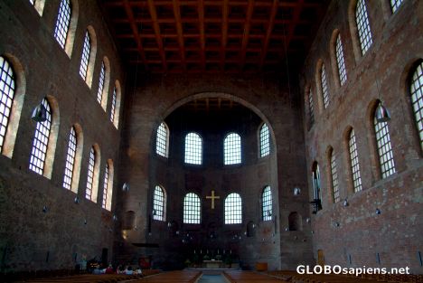 Postcard Trier - Roman Throne Hall