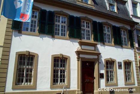 Postcard Trier - Karl Marx House